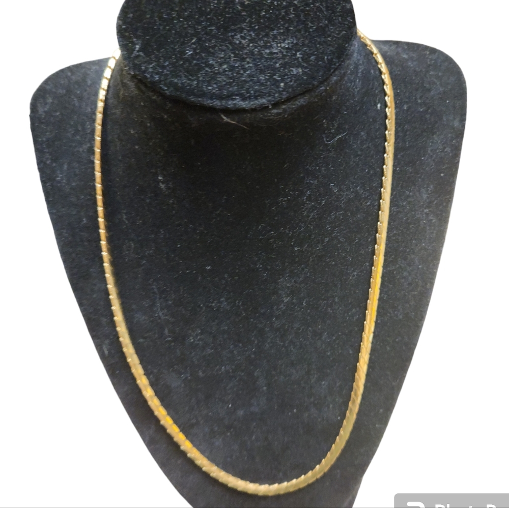 Vtg Merlite Gold Tone Necklace